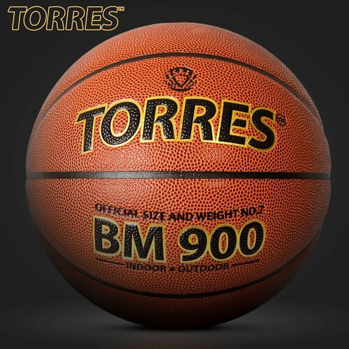 Баскетбольный мяч TORRES BM900 B32037, р. 7