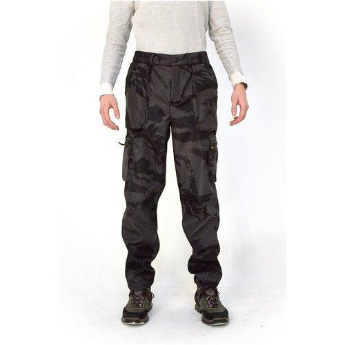 Демисезонные камуфляжные мужские брюки IDCOMPANY для охоты, рыбалки и активного отдыха