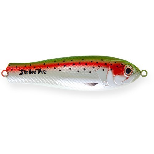 Блесна колеблющаяся Strike Pro Salmon Profy 90, цвет: 71E Trout Silver, (PST-03C#71E)