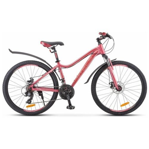Велосипед STELS Miss-6000 MD (2019), горный (взрослый), рама 15', колеса 26', розовый, 15.38кг [lu080341]