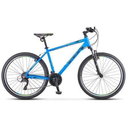 Горный велосипед Stels Navigator 590 V K010 (2023) 20' Сине-салатовый (176-186 см)