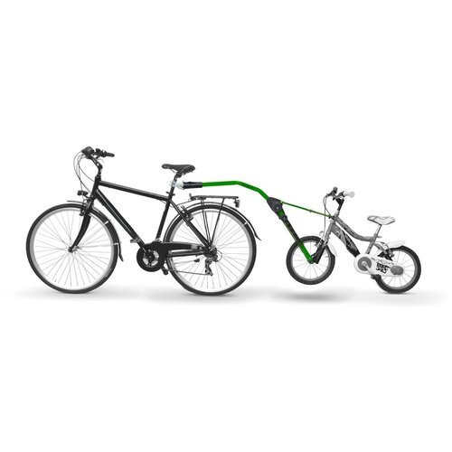 Прицепное устройство детского велосипеда к взрослому PERUZZO TRAIL ANGEL (Зеленый)