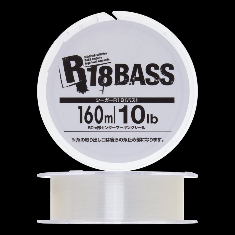 Флюорокарбон Seaguar R18 Bass 10Lb #2,5 0,260мм 160м (clear)