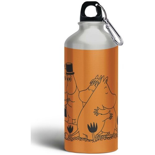 Бутылка спортивная/туристическая фляга мультфильм муми тролль moomin - 6228