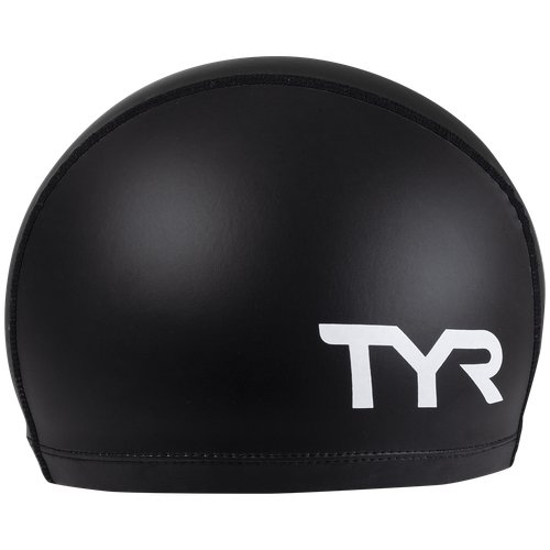 Шапочка для плавания TYR Long Hair Silicone Comfort Swim Cap, цвет 001 (Black)