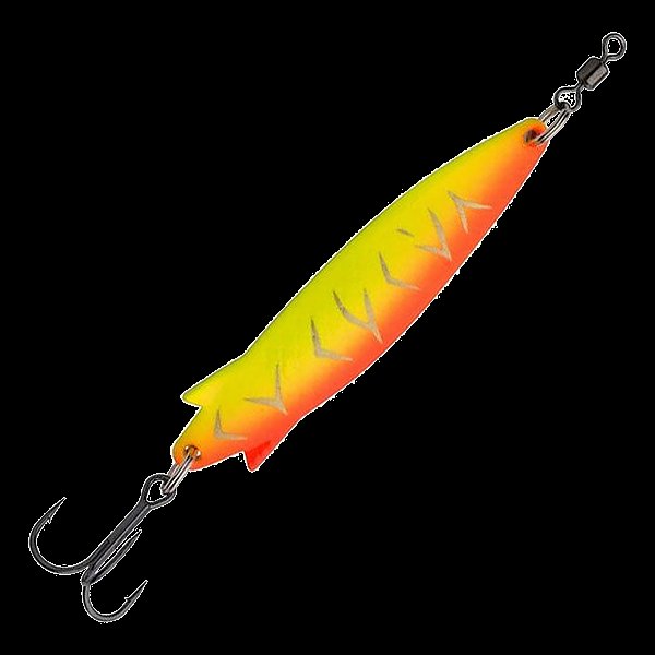 Блесна колеблющаяся Abu Garcia Toby LF 15гр #Red Hot Tiger