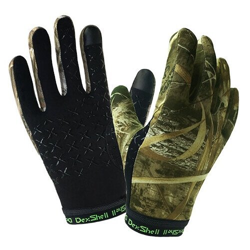 Перчатки и рукавицы DexShell Drylite, L, 134 см, демисезон, камуфляж