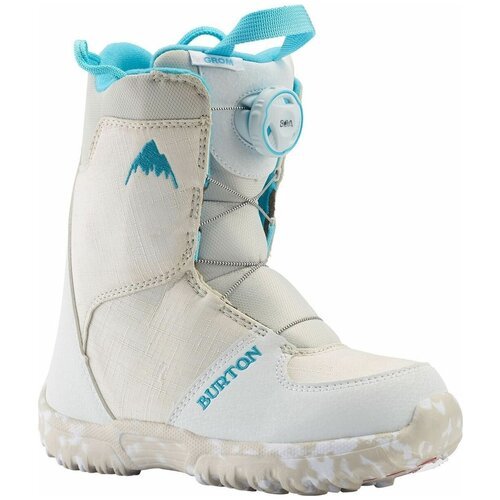 Детские сноубордические ботинки BURTON Grom Boa, р.11C, , white