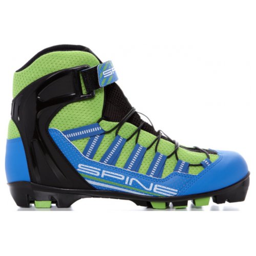 Лыжероллерные ботинки Spine Skiroll Combi NNN (14/1-21) (синий/зеленый) 45 EU