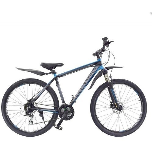 Велосипед 27,5' CONRAD MESSEL 4.0 HD MATT BLACK/BLUE