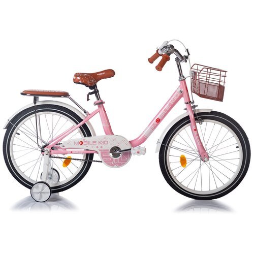Городской велосипед Mobile Kid Genta 20 (2022) розовый 12' (требует финальной сборки)