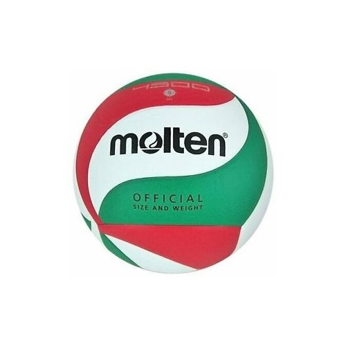 Волейбольный мяч Molten V5M4500 белый/зеленый/красный