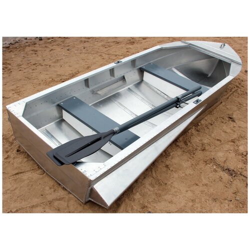 Алюминиевая лодка Малютка-Н 2.9 м, с булями