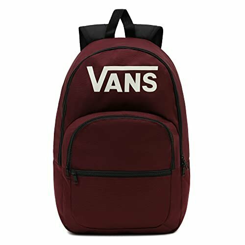 Рюкзак Vans Ranged 2 Prints Backpack-B, красный