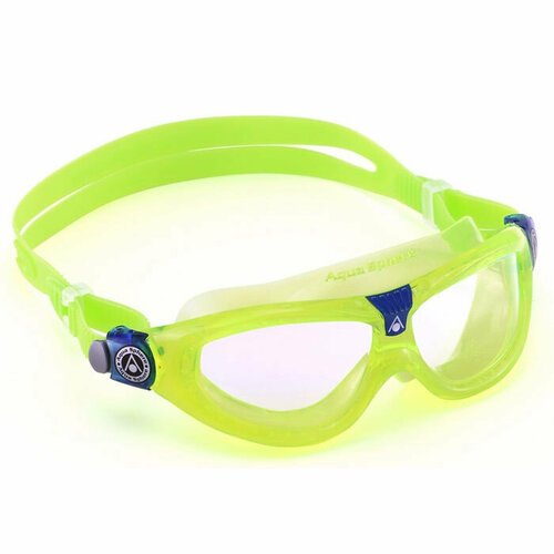 Aquasphere Очки для плавания Seal Kid 2 прозрачные линзы, bright green/blue