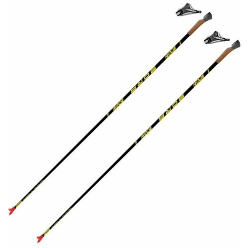 Лыжные палки KV+ BORA Clip cross country pole, Black, 170 cm