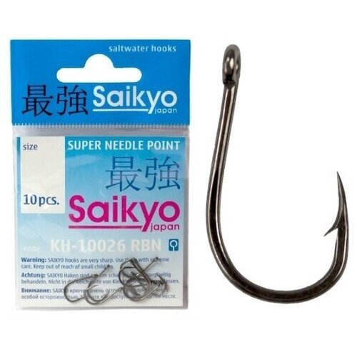 Saikyo, Крючки Chinu KH-10026, №0.1, 10шт.