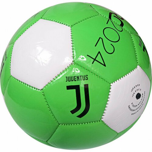 Мяч футбольный Juventus E40759-3 машинная сшивка (зелено/белый)