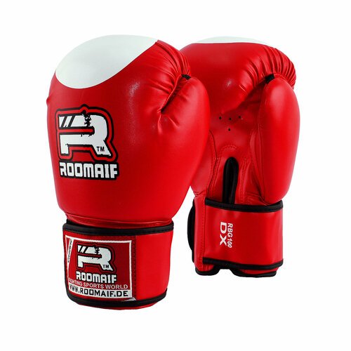 Боксерские перчатки Roomaif Rbg-100 Dx Red размер 8 oz