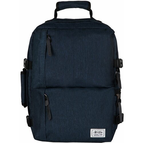 Рюкзак / Street Bags / 6307 Вертикальные молнии 40х13х29 см / тёмно-синий
