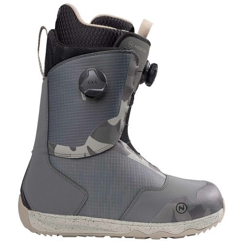 Сноубордические ботинки Nidecker Rift, р.11.5, , grey camo