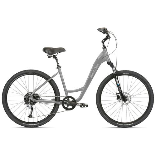 Женский велосипед Haro Lxi Flow 3 ST 26, год 2021, цвет Серебристый, ростовка 15