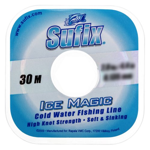 Леска Sufix Ice Magic 30м. 0.135мм. CLEAR