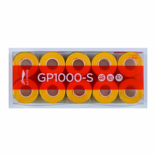 Обмотка для ручки Li-Ning Overgrip GP1000-S х10, Yellow
