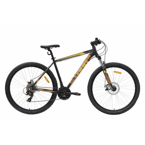Велосипед Stark Indy 29.2 D (2024) 22' темный мультицвет/оранжевый, желтый