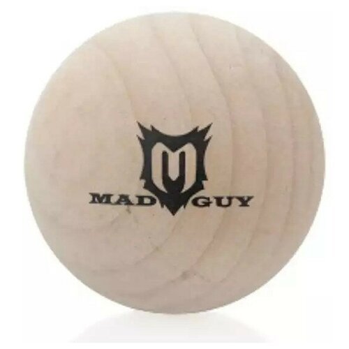 Мяч Mad Guy хоккейный деревянный