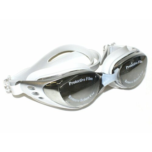 Очки для плавания SPRINTER: МС603 -603DL (серебристый/белый)