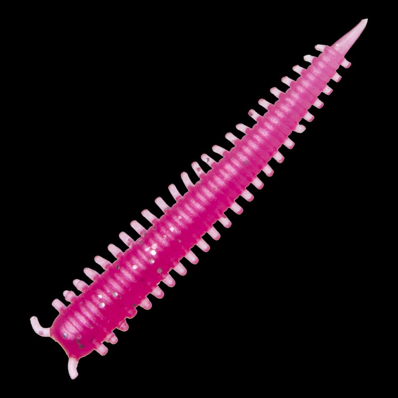 Приманка силиконовая Higashi Nereis worm 1,6' #Fluo Pink