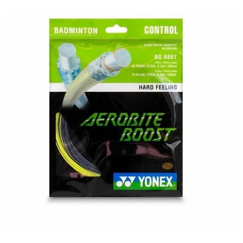 Струна для бадминтона Yonex 10m Aerobite Boost Gray/Yellow