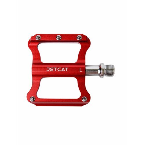 Педали для велосипеда - JETCAT - Pro 80 - красные