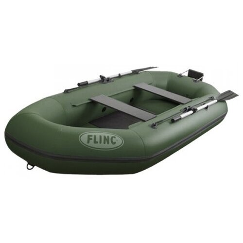 Надувная лодка Flinc F280TL оливковый