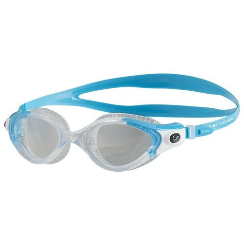 Очки для плавания 'SPEEDO Futura Biofuse Flexiseal', арт.8-11312C105A, прозрачные линзы, прозрач оправа