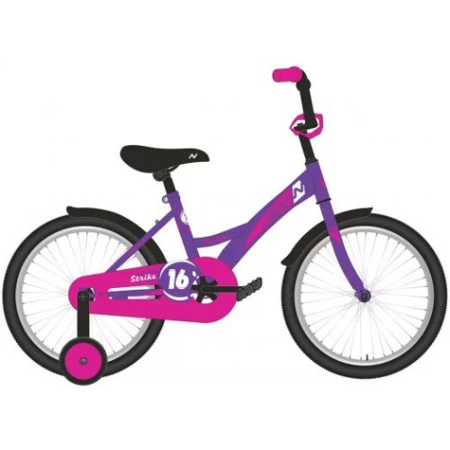 Велосипед NOVATRACK STRIKE 16' (фиолетовый)