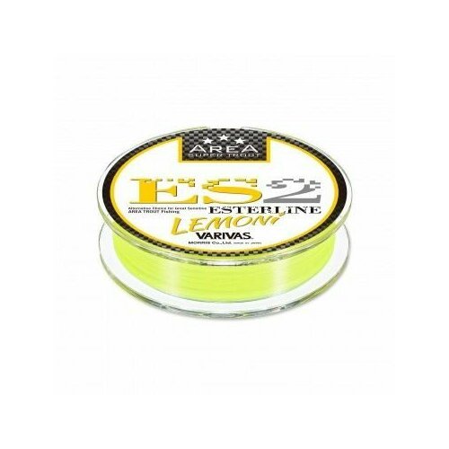 Леска Varivas SUPER TROUT AREA ES2 ESTER 80м Lemoni # 0.3 (1.75Lb)