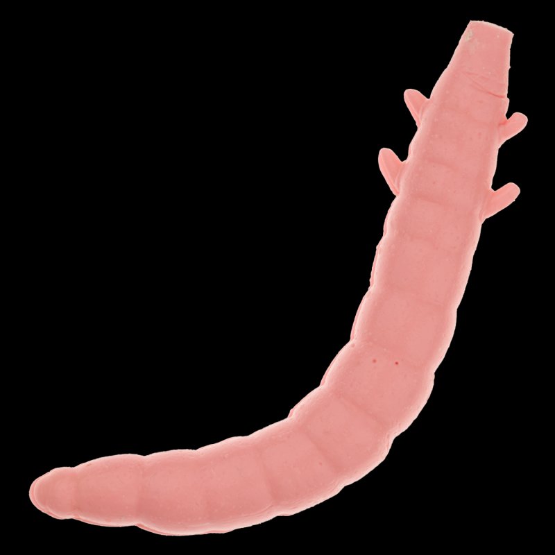 Приманка силиконовая Soorex Pro King Worm 55мм Cheese #105 Light Pink