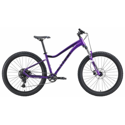 Горный велосипед Stark Tactic 27.4+ HD (2024) 18' Фиолетово-черный (165-174 см)