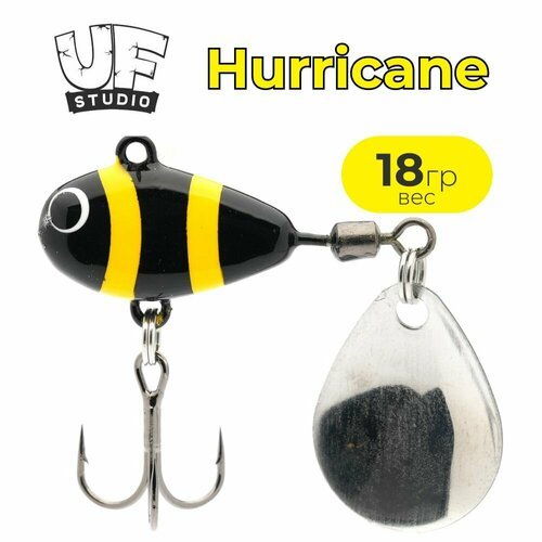 Тейл спиннер UF STUDIO HURRICANE 18g BEELINE