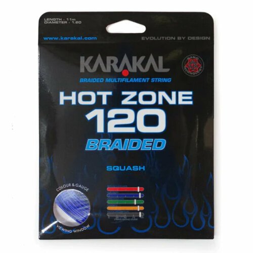Струна для сквоша Karakal 11m Hot Zone, Blue, 1.20
