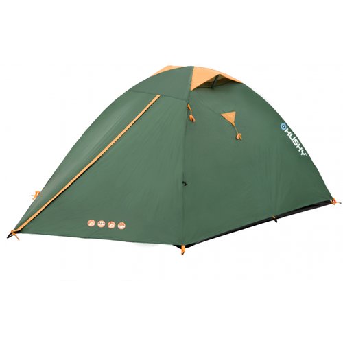 Палатка туристическая Husky BIRD 3 CLASSIC, цвет: зеленый