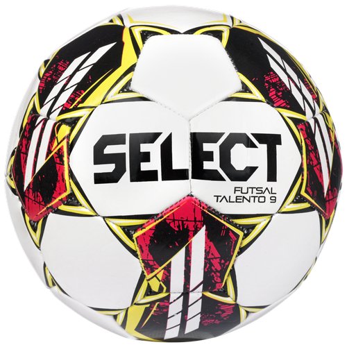 Футзальный мяч Select Futsal Talento 9 v22, 49,5-51,5 см, бело-желтый