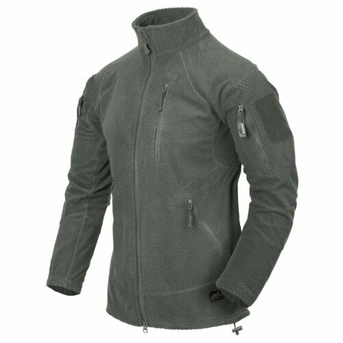 Флисовая куртка Helikon-Tex Alpha Tactical Grid Fleece Jacket, Foliage Green, L