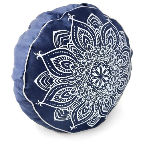 Подушка для медитации Mandala Blue