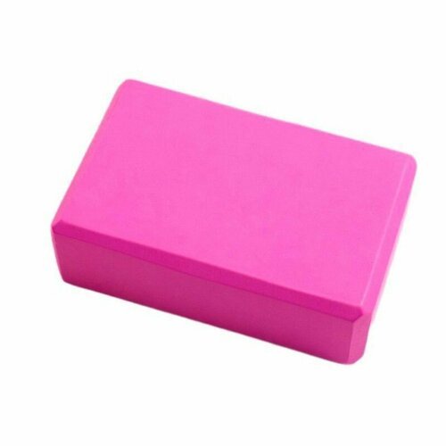 Блок для йоги Yogastuff 23*15*7.5 см, розовый