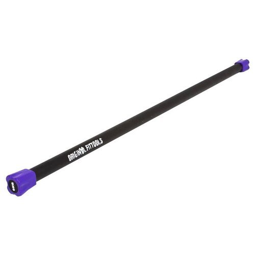 Гимнастическая палка Original FitTools FT-BDB-6 6 кг пурпурный/черный