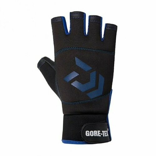 Перчатки для рыбалки GORE-TEX Синие / Беспалые / Для туризма с обрезанными пальцами, рыболовные спиннингиста без пальцев