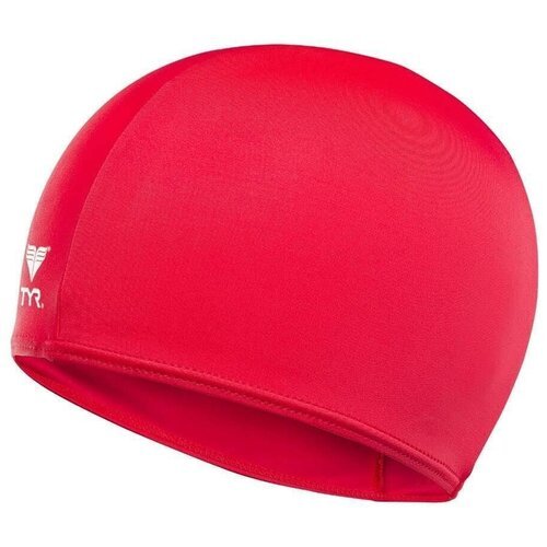Шапочка для плавания TYR Lycra Cap, цвет 610 (Red)